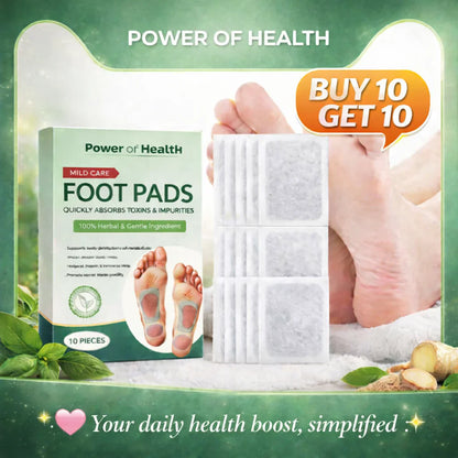 100% Herbal & Gentle Ingredient Detox Foot Pads